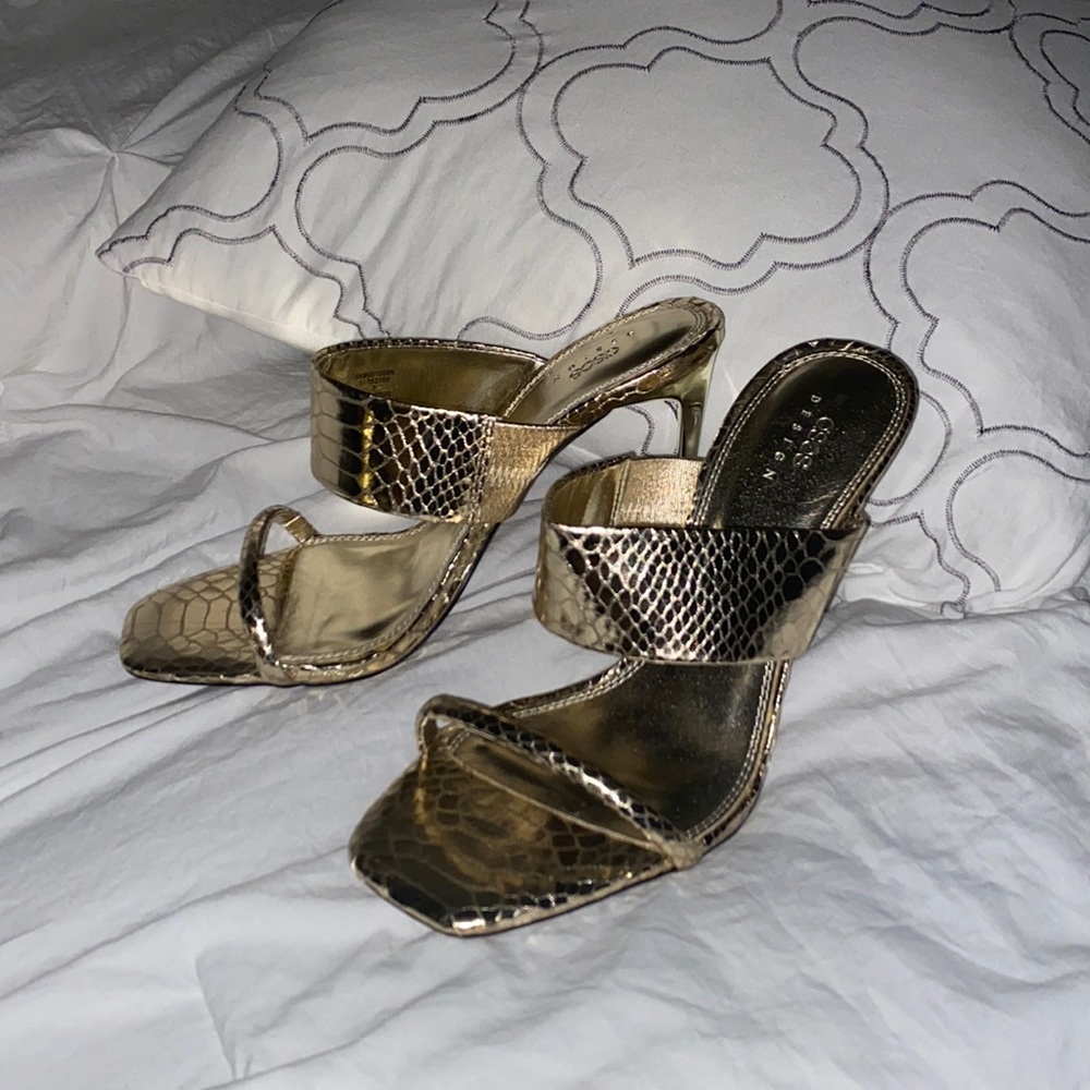 ASOS Gold Heels